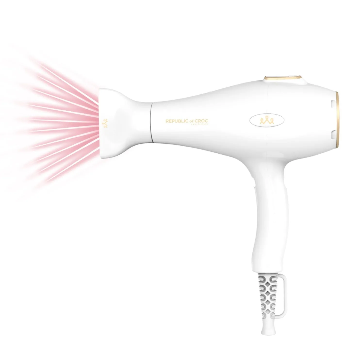 ROC One Touch Digital Infrared Blow Dryer White