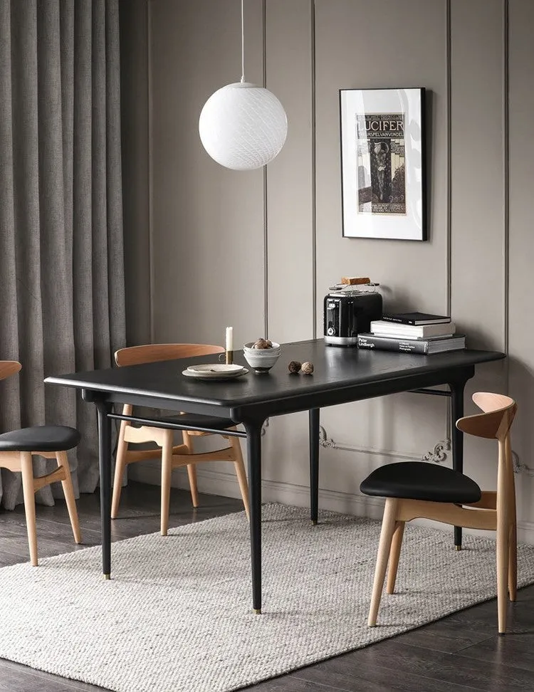 Sabrina Mid Century Modern Dining Table