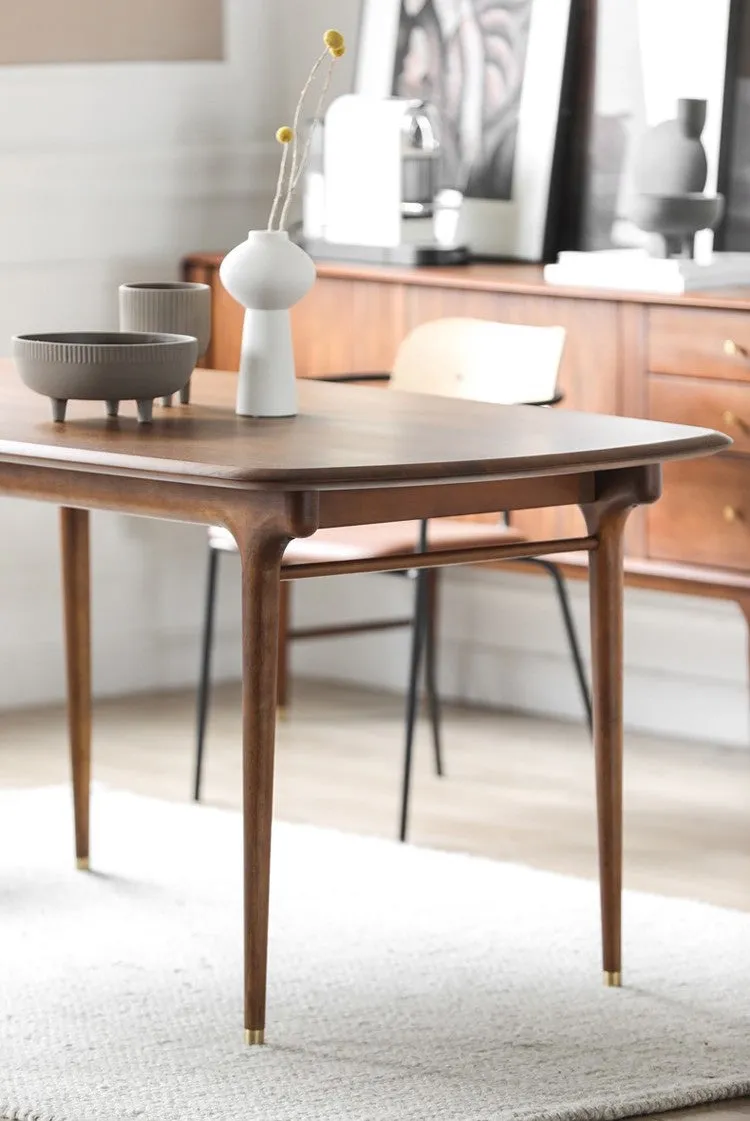 Sabrina Mid Century Modern Dining Table