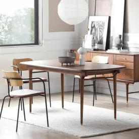 Sabrina Mid Century Modern Dining Table