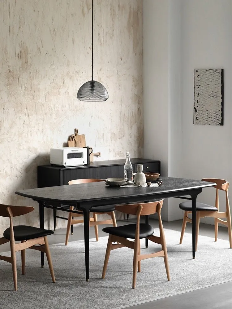 Sabrina Mid Century Modern Dining Table