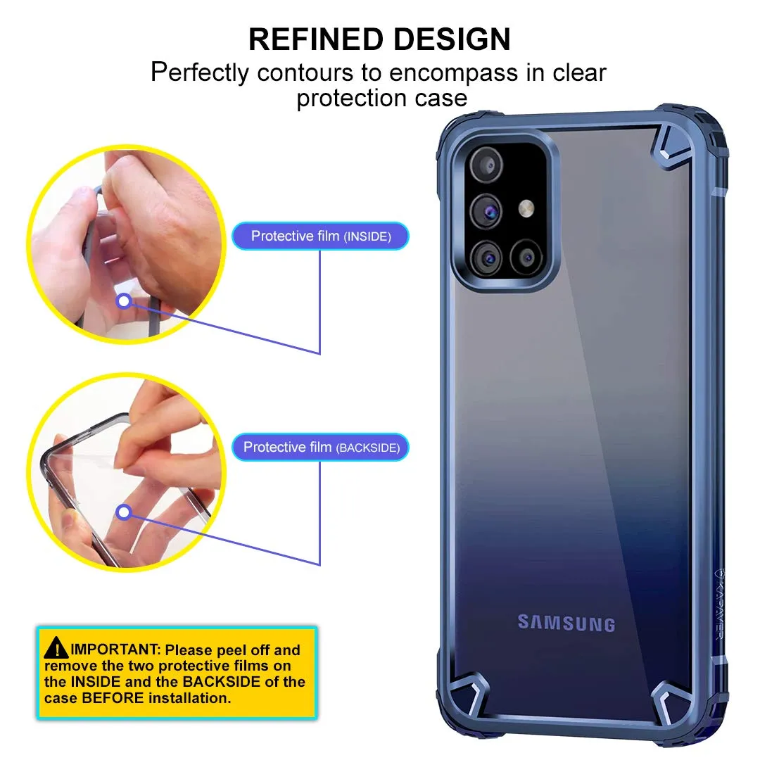 Samsung Galaxy M31S Back Cover Case | Impulse - Sea Blue
