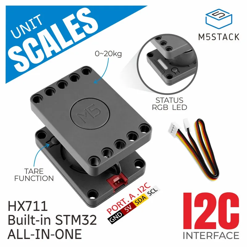 Scales Unit with 20kgs Range (HX711)