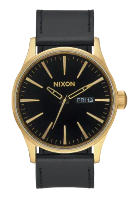 Sentry Leather - Gold / Black