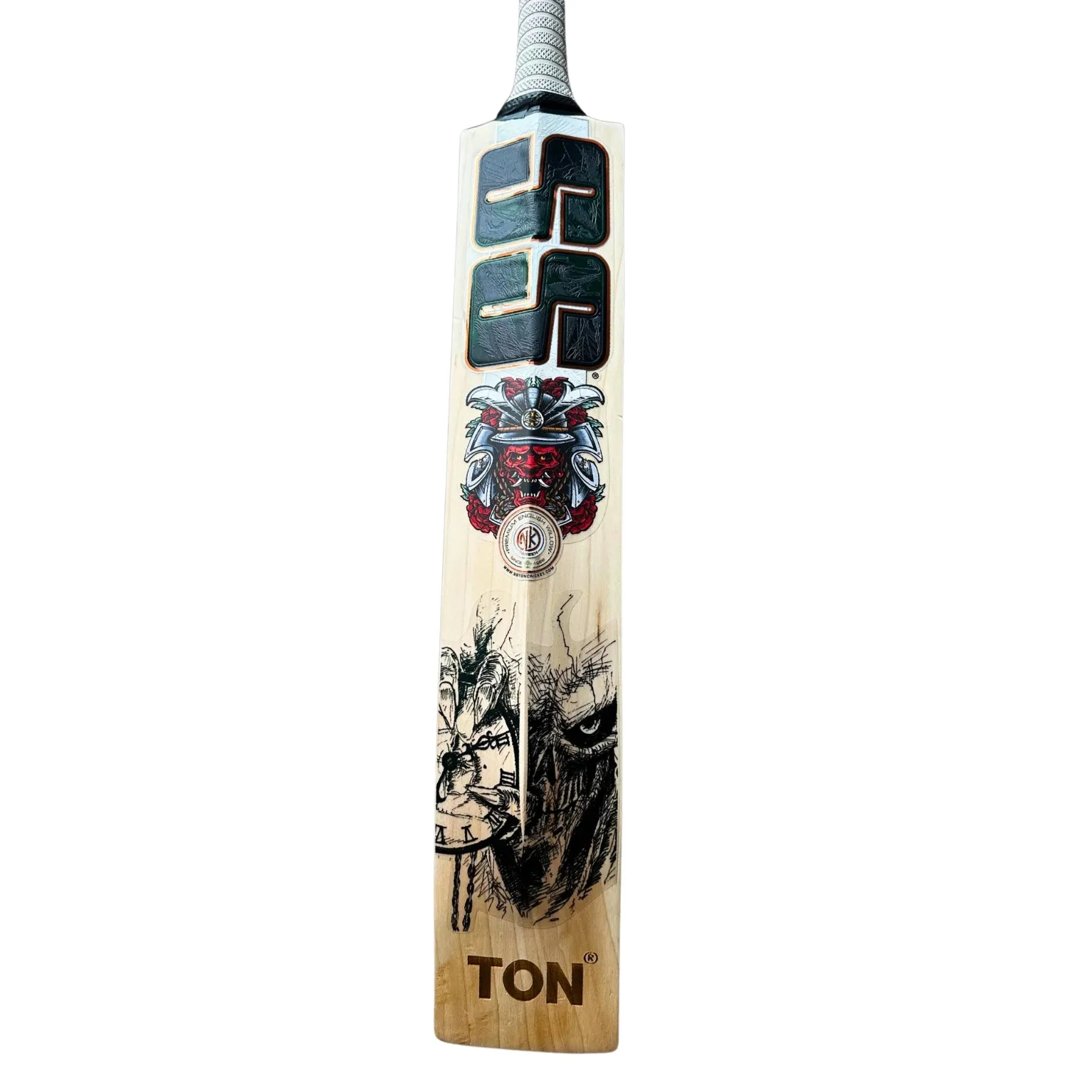 SS Cricket Bat Devils-Green English Willow - SH
