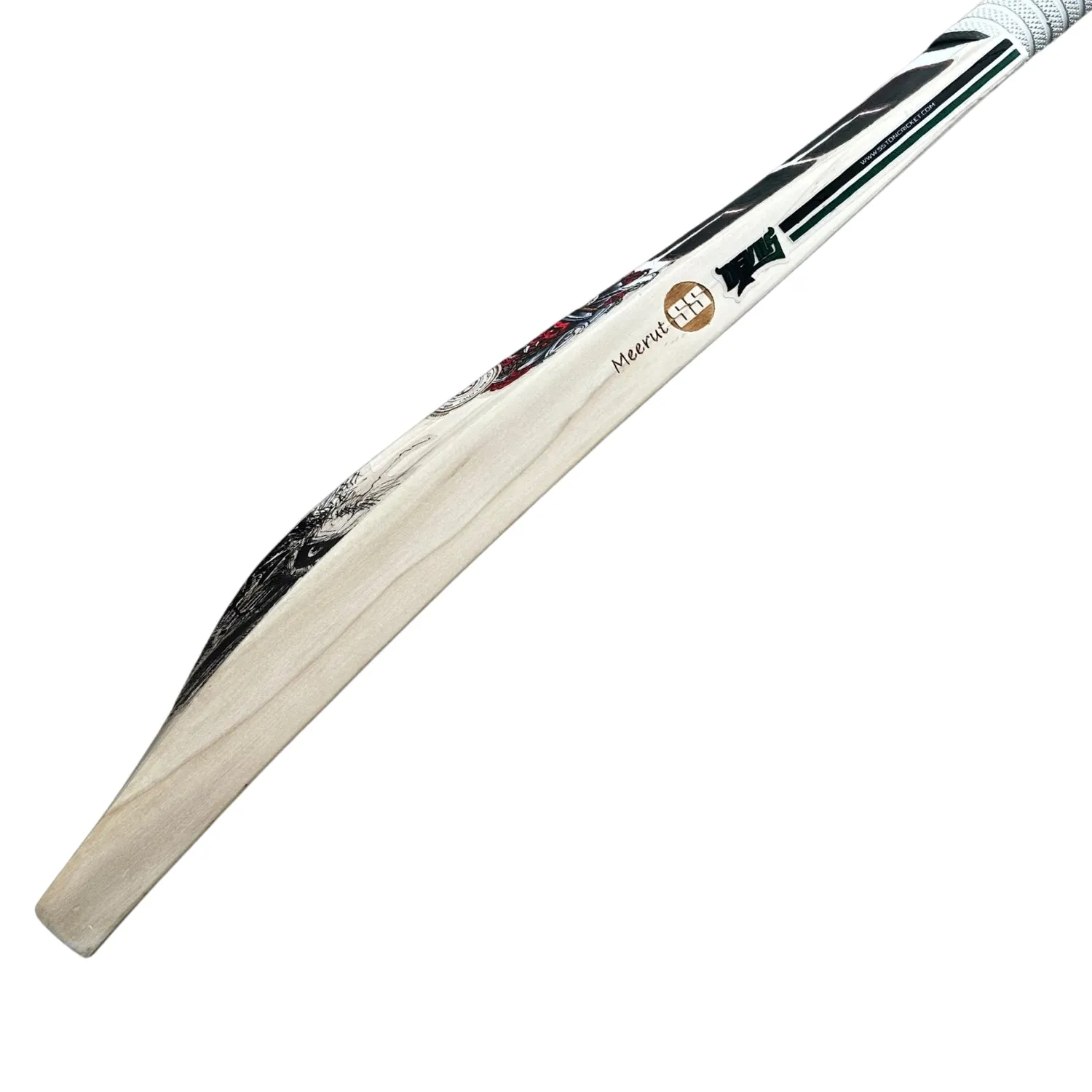 SS Cricket Bat Devils-Green English Willow - SH