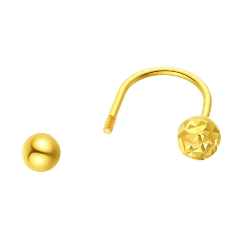 TAKA Jewellery 999 Pure Gold 5G Earrings