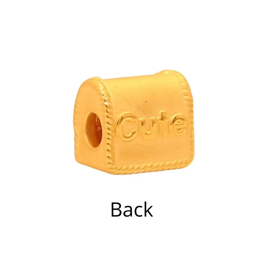 TAKA Jewellery 999 Pure Gold Charm Bag