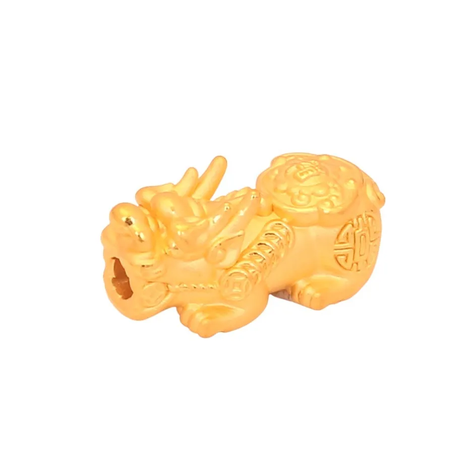 TAKA Jewellery 999 Pure Gold Pixiu Beads Bracelet