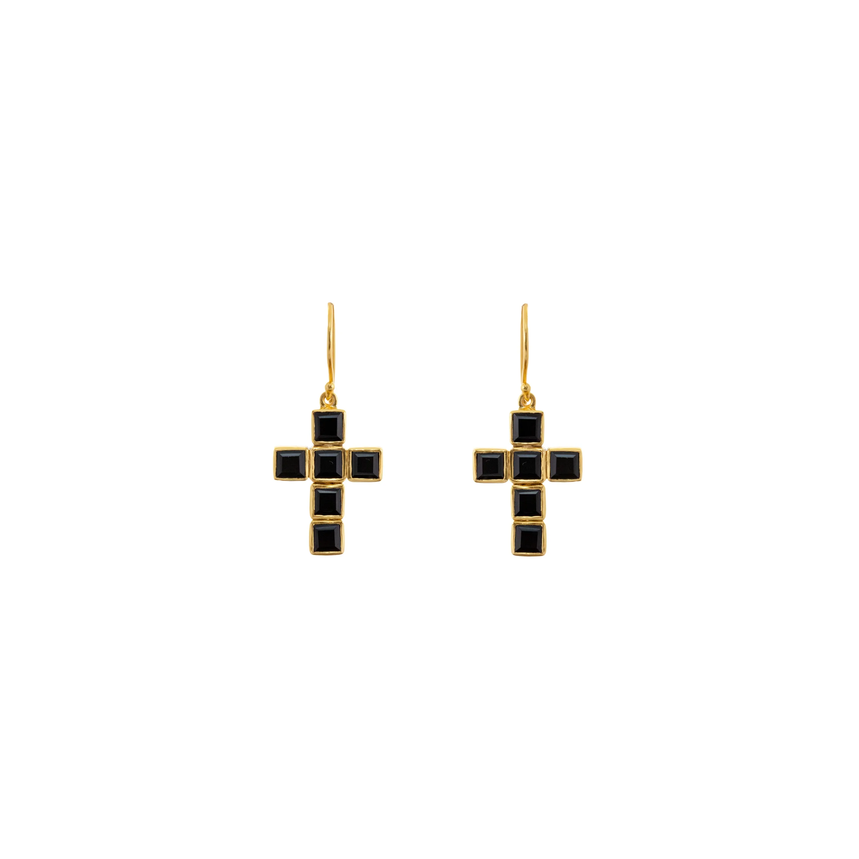 Wild Earrings Black Onyx