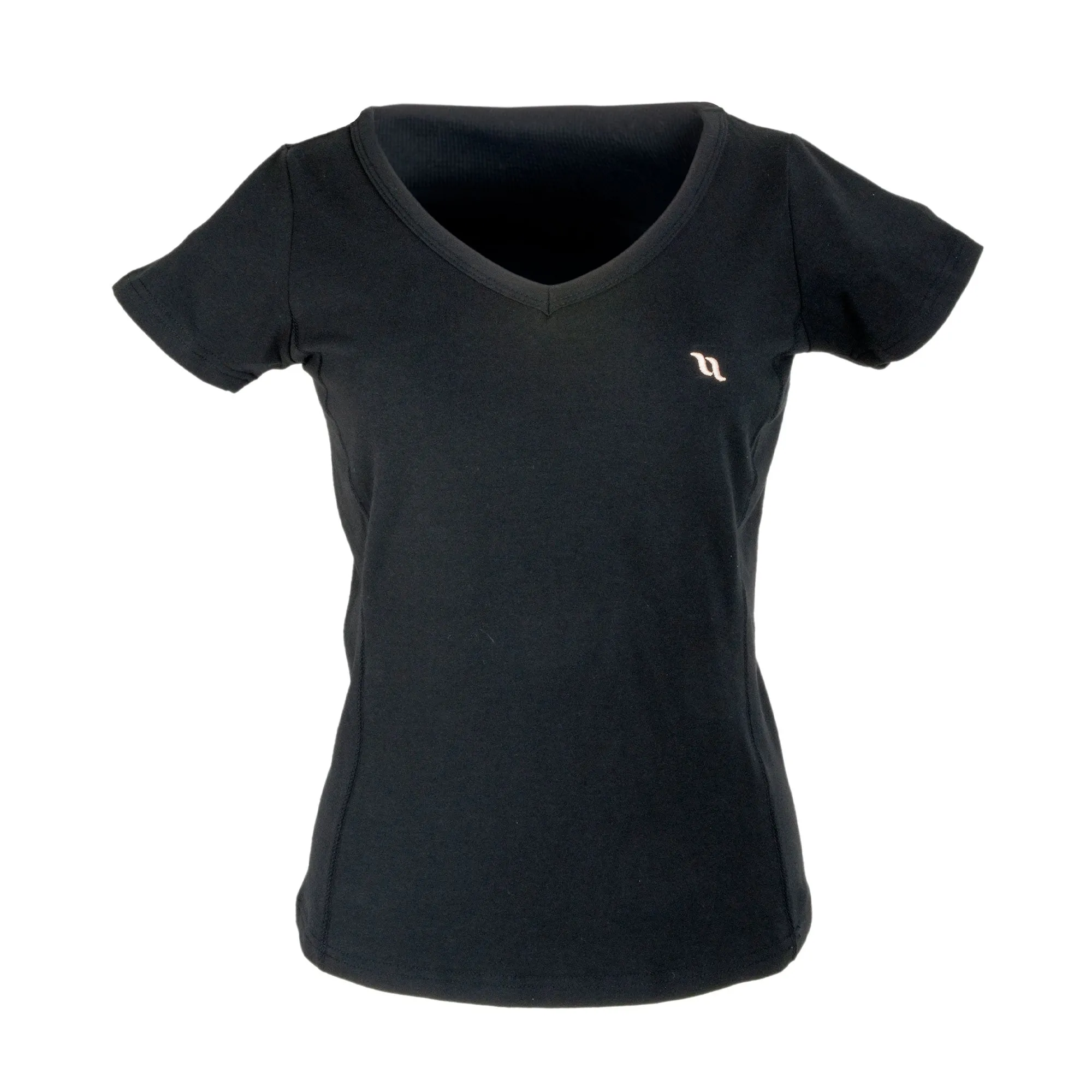 Womens V-Neck Short Sleeve Shirt